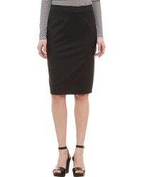 Barneys New York Twill Pencil Skirt Black Size 40