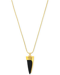 Vince Camuto Gold Tone Spike Pendant Necklace