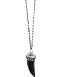Schiff Marlyn Small Horn Pendant Necklace