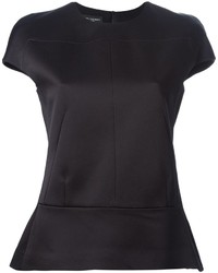 Narciso Rodriguez Fitted Peplum Top