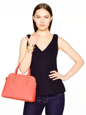 kate spade peplum top