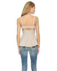 Free People Quilted Royalty Top