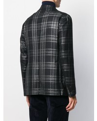 Tagliatore Plaid Fitted Blazer