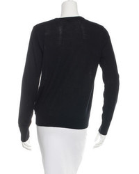 Equipment Wool Accented Silk Sweater