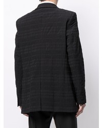 Emporio Armani Textured Double Breasted Jacket