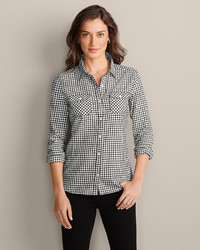 Eddie Bauer Stines Favorite Flannel Shirt Plaid