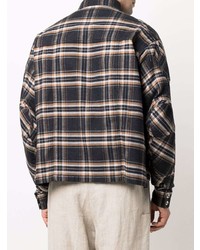 Gmbh Check Pattern Flannel Shirt