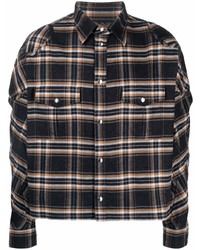 Gmbh Check Pattern Flannel Shirt