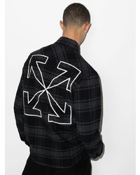 Off-White Outline Arrows Flannel Shirt