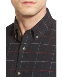 Nordstrom Shop Plaid Flannel Sport Shirt