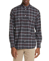 Norse Projects Villads Check Brushed Flannel Shirt