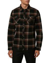 O'Neill Ventura Plaid Flannel Button Up Shirt