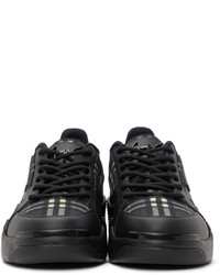 Giuseppe Zanotti Black Check Nevillone Sneakers