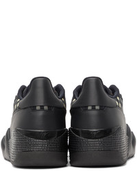 Giuseppe Zanotti Black Check Nevillone Sneakers