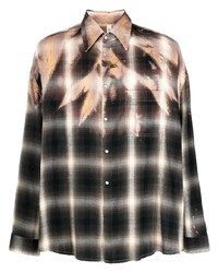 Giorgio Brato Bleached Check Shirt