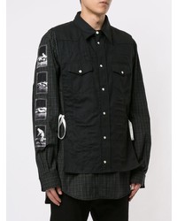 Takahiromiyashita The Soloist Layered Graphic Print Shirt