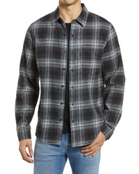 Frame Plaid Button Up Shirt