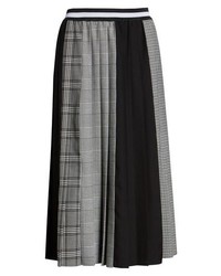 Halogen Plaid A Line Skirt