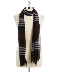 Lord & Taylor Cotton Plaid Scarf