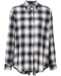 MM6 MAISON MARGIELA Checked Loose Fit Shirt