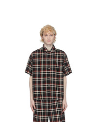 N. Hoolywood Black Undercover Edition Check Shirt
