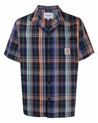 Carhartt WIP Logo Patch Checked Shirt