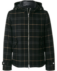 Dondup Checked Hooded Jacket