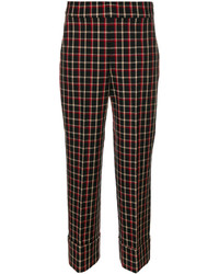 Incotex Checked Cropped Trousers
