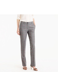 J.Crew Collection Regent Pant In English Glen Plaid Wool