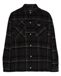Represent Checked Buttoned Overshirt