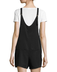 Bishop + Young Gracie Woven Romper Black