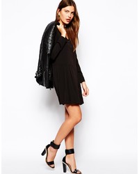 By Zoé By Zoe Boxy Shirt Dress With Pleated Skirt