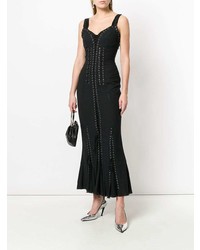 Dolce & Gabbana Lace Up Long Corset Dress