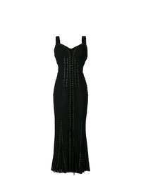 Dolce & Gabbana Lace Up Long Corset Dress