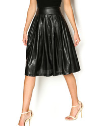 Ryu Faux Leather Skirt