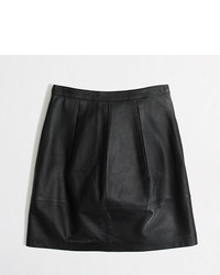 J.Crew Factory Factory Pleated Leather Skirt
