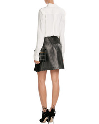 Thierry Mugler Mugler Mini Skirt With Leather