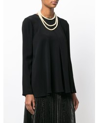 Twin-Set Pleated Blouse