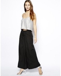 Twenty8Twelve Maxi Skirt In Cotton Poplin Black