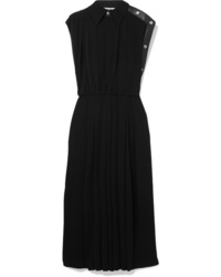 Givenchy Med Pleated Jersey Midi Dress