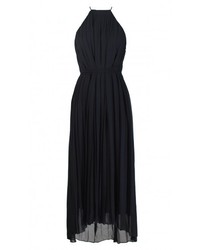 Tibi Simone Silk Pleated Midi Dress