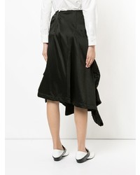 Comme Des Garçons Vintage Draped Midi Skirt