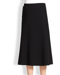 Donna Karan Midi Wrap Skirt