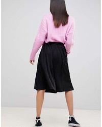 Missguided Tall Pleated Midi Skirt