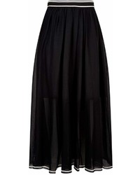 Philosophy di Lorenzo Serafini Pleated Midi Skirt Black It 38