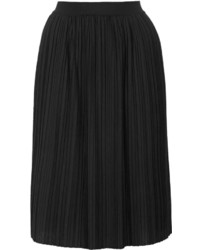 Topshop Pleated Midi Skirt
