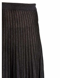 Antonio Marras Pleated Virgin Wool Midi Skirt