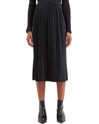 Topshop Boutique Pleated Midi Skirt