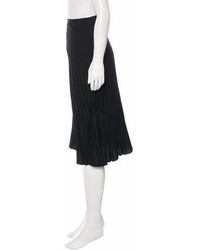 Magaschoni Wool Midi Skirt