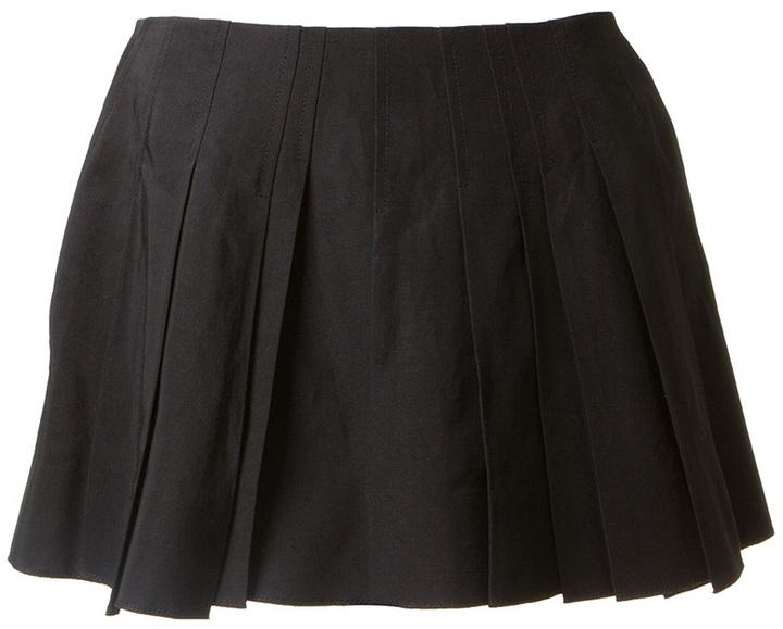 Alexander Wang Pleated Mini Skirt, $635 | farfetch.com | Lookastic